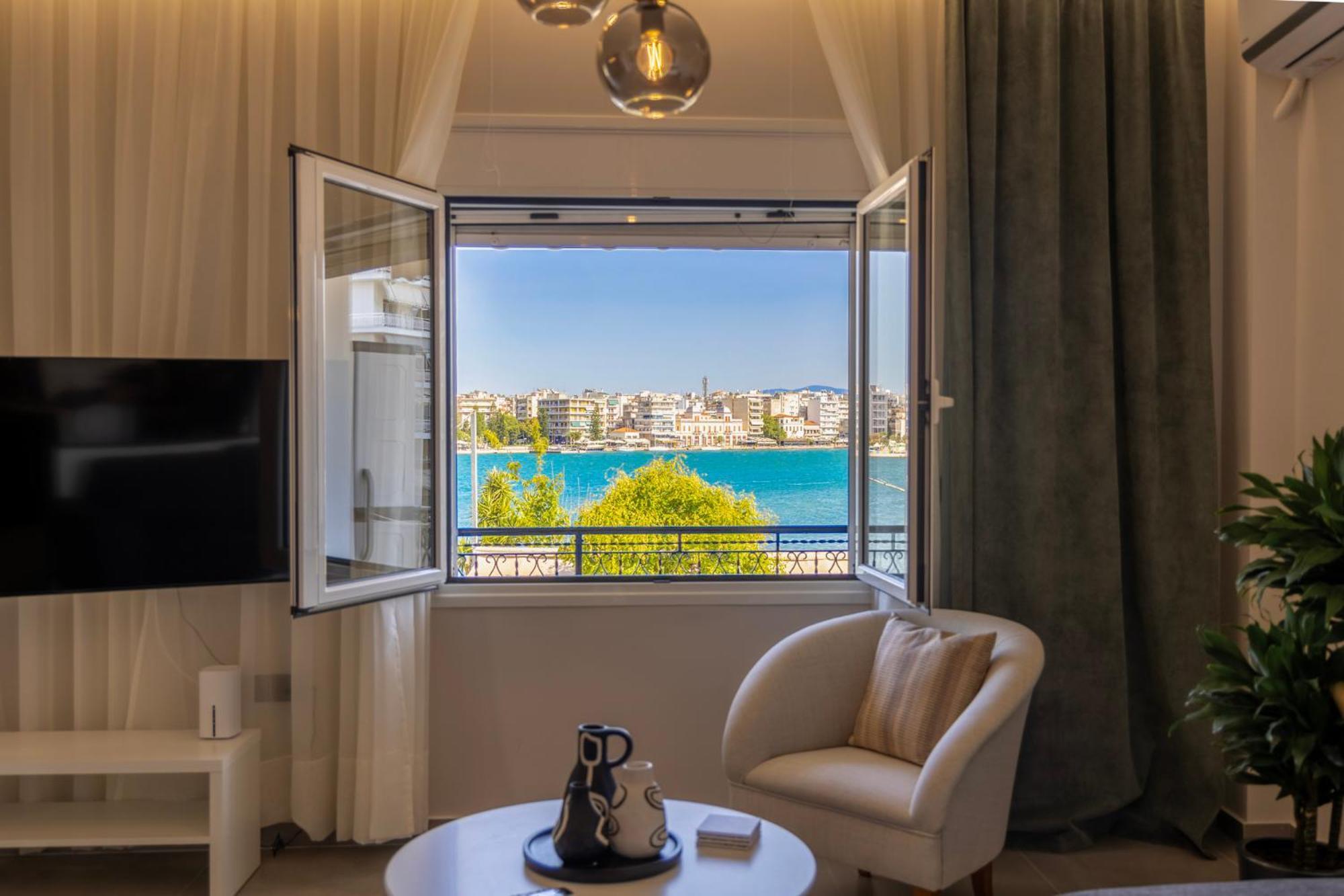 Luxury Apartment By The Sea- Euripus Strait Karababás Exterior photo